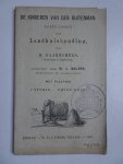 Baarschers, H.. - De kinderen van den buitenman; korte lessen over landhuishouding. 1e stukje.