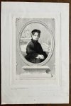 Regnaud. - Antique portrait print lithography | Portrait of Marie Juliette Elisa Lemonnier, 1805-1865, 1 p.
