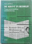 Hemels, Joan - De krant in bedrijf 75 jaar samenwerking en samenleving