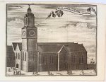 J. Harrewijn - Print/prent: L'Eglise Cathedrale de S. Livin, a Deventer. Ca 1743.