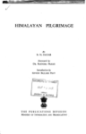DATAR, Balwant Nagesh - Himalayan Pilgrimage