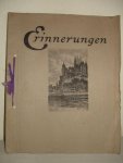 Geyer, J., Bruck, Albrecht, Schulz, Karl & Fischer-Oels, H.. - Erinnerungen Alt Meissen Albrechtsburg Dom. Original-Radierungen von J. Geyer, Albrecht Bruck, Karl Schulz und H. Fischer-Oels.