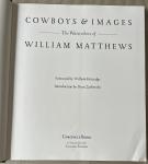 Kittredge, William / Zaslowsky, Dyan - Cowboys & Images - The Watercolors of William Matthew