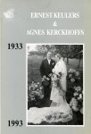 Boelaars-Keulers, Nini - Ernest Keulers & Agnes Kerckhoffs 1933-1993