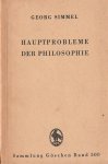 Simmel, Georg - Hauptprobleme der Philosophie