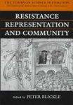 Peter Blickle - Resistance, Representation, and Community The Origins of the Modern State in Europe, 13th-18th Century