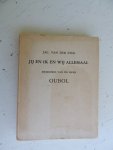 Ster Jac van der - Jij en ik en wij allemaal : memoires van de heer Oubol