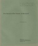ZIJLSTRA-ZWEENS, H.M. - The Sword of De Voorst: A Baselard?