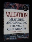 McKinsey & Company Inc, Tom Copeland, Tim Koller & Jack Murrin - Valuation, Measuring and Managing the Value of Companies