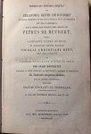 Stoppelaar, Joannes Hermanus de, uit Middelburg. - [Dissertation, Leiden University, law,1851] Dissertatio historico-politica de Zelandia gente De Huybert ejusque meritis de re cum publica tum litteraria et de partibus , quas in publicis Belgii foederati rebus curandis egit Petrus de Huybert [...