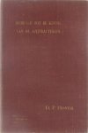 Hoyer Dirk Pieter - Bijdrage tot de kennis van de azijnbacteriën