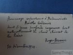 Roger Desaise. - Cantate des sept portes poème. [Avec dédicace., n° 20 de 25 exemplaires sur japon.]