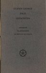 George, Stefan - Drie Gedichten: Hyperion, De Gehangene, De Mens en de Drude George, Stefan - Drie Gedichten: Hyperion, De Gehangene, De Mens en de Drude