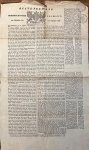Blussé - Newspaper Dordrecht 1831 | Buitengewone Dordrechtsche courant maandag 15 augustus 1831, Dordrecht Blussé & Comp 1831, 1 p.