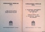 Algemeene Landsdrukkerij - Curaçaosch verslag 1933 (2 delen)