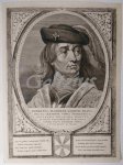 VISSCHER, CORNELIS, - Portrait of Robert I