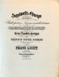 Liszt, Franz: - [R 219] Hochzeitsmarsch u. Elfenreigen aus der Musik zu Shakespeares Sommernachtstraum von Felix Mendelssohn Bartholdy. Für das Pianoforte übertragen