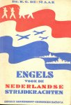 Maar, H.G. de - Engels voor de Nederlandse Strijdkrachten