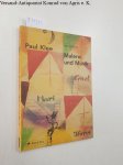 Düchting, Hajo und Paul (Illustrator) Klee: - Paul Klee : Malerei und Musik.