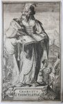 Romeyn de Hooghe (1645-1708) - [Antique print, etching and engraving, 1701] GREGORIUS ICONOLATRA (Pope Gregory I, Gregorio Magno), published 1701.