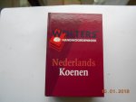 Koenen, M.J. - Wolters' handwoordenboek / Nederlands / deel Nieuwe spelling / druk 29