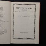 selected by E.W. Parker - The Poets' Way - Stage I