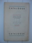  - Catalogus. Tweede nationale kunsttentoonstelling der geneesheren. Antwerpen 18-1-47 tot 9-2-47.