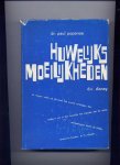 POPENOE, PAUL & D.C. DISNEY; Inleiding:  H. MUSAPH (psychiater) - Huwelijksmoeilijkheden