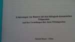 Meyer-Glitza, P., - Erfahrungen von Bauern mit den biologisch-dynamischen Pr?paraten.