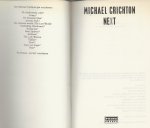 Crichton, Michael . Vertaald door Henny van Gulik  en Ingrid Toch  Omslagbeeld Will Staehle - Next
