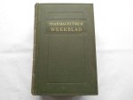 Nederl. Maatschappij ten bevordering der Pharmacie - Pharmaceutisch Weekblad, ingebonden jaargang 1919 Nederl. Maatschappij ten bevordering der Pharmacie - Pharmaceutisch Weekblad, ingebonden jaargang 1919