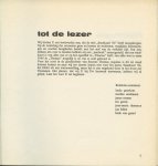 Gooskens, Ineke/ e.a. - S.T.A. (Sanctus Thomas Aquinas). Staalkaart '64