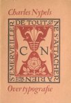Nypels, Charles. - Over typografie. Nypels, Charles. - Over typografie.