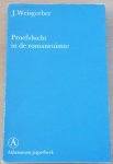 Weisgerber, J. - Proefvlucht in de romanruimte