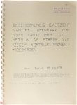 Daniël De Volder - Geschiedkundig overzicht van het openbaar vervoer vanaf 1919 tot 1939 in de streek van Izegem-Kortrijk-Menen-Moeskroen