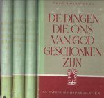Holwerda, B. - De dingen die ons van God geschonken zijn. Catechismuspredicatiën (Complete Set, vier delen)