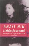 Nin, Anaïs - Liefdesjournaal; Het ongekuiste dagboek 1932-1934