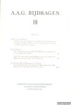 Woude, A.M. van der - e.a. - A.A.G. bijdragen 18