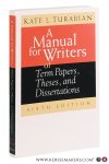 Turabian, Kate L. / Grossman, John / Bennett, Alice. - A manual for writers of term papers, theses, and dissertations. Sixth edition.