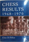 Di Felice, Gino - Chess Results, 1968-1970 A Comprehensive Record with 854 Tournament Crosstables and 161 Match Scores, with Sources
