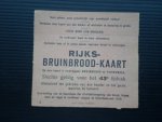 - Distributiebon Rijksbruinbrood-kaart - Distributiebon Rijksbruinbrood-kaart