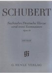 Theopold, Hans-Martin - Franz Schubert - sechzehn deutsche Tanze und zwei Ecossaisen - Opus 33
