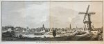 Philips, Jan Caspar (1680/1700-1775) - [Antique print, etching and engraving] De stad Utrecht, van het Paardenveld te zien, ca 1749.