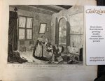FOKKE, S., - Hugo de Groot zig bereidende tot de vlugt uit de Loevesteinsche gevangenis, in 't jaar 1621