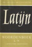 Muller & E.H. Renkema, Fred - Beknopt Latijns-Nederlands woordenboek
