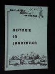  - Brochure Historie in jaartallen, KMA