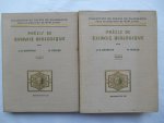 Courtois, Jean-Emile & Perles, Roland - Précis de Chimie Biologique, Tome 1 en Tome II Courtois, Jean-Emile & Perles, Roland - Précis de Chimie Biologique, Tome 1 en Tome II