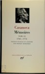Casanova - Mémoires - Tome III: 1763-1774 Édition établi et annotée par Robert Abirached