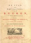 Mattaeus Brouërius van Nidek, R.G. Isa:ak le Long - DE STAD EN HET KASTEEL VAN BUUREN  in Gelderlaand