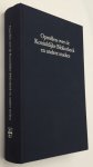 Tichelaar, P.A., e.a., red., - Opstellen over de Koninklijke Bibliotheek en andere studies. Bundel samengesteld door medewerkers van dr. C. Reedijk ter gelegenheid van zijn aftreden als bibliothecaris van de Koninklijke Bibliotheek te 's-Gravenhage